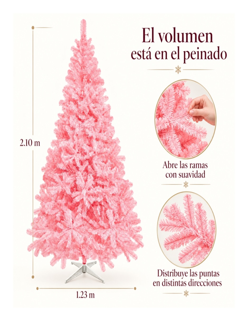 Árbol de navidad de pvc 4