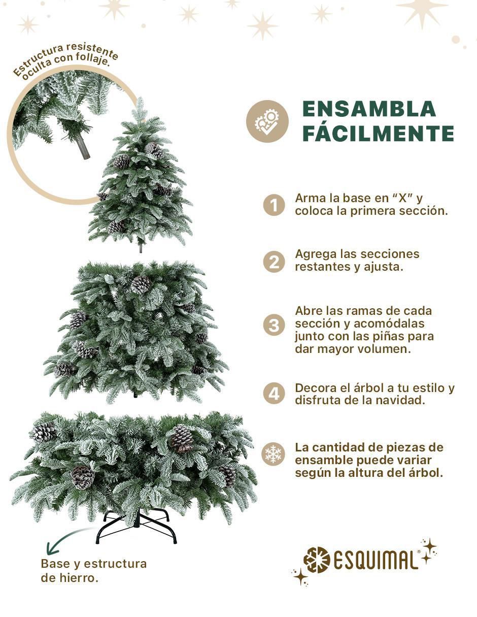 Árbol de navidad Nevado