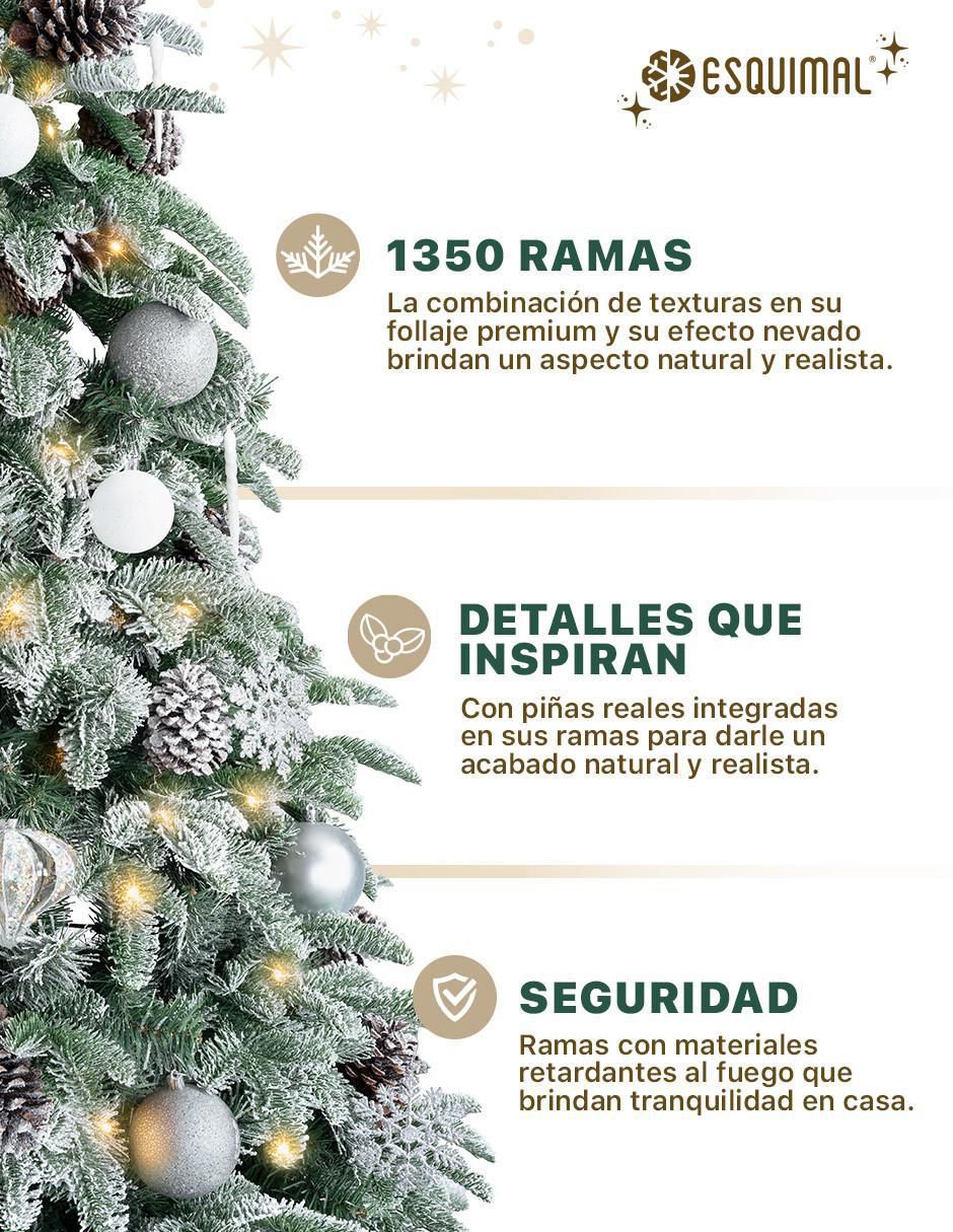 Árbol de navidad Nevado
