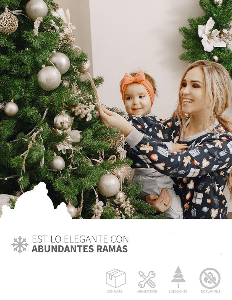 Árbol de navidad No aplica de PVC con Sin luces 3