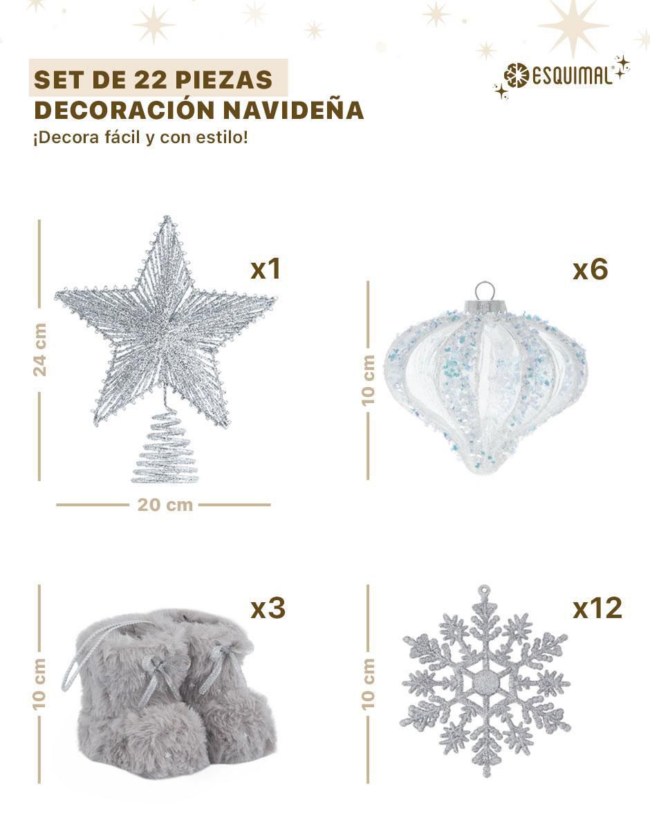Set de ornamentos diferentes diseños 6
