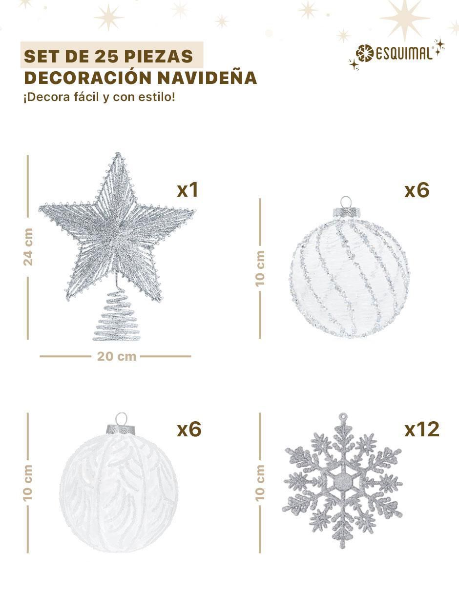 Set de ornamentos diferentes diseños 6