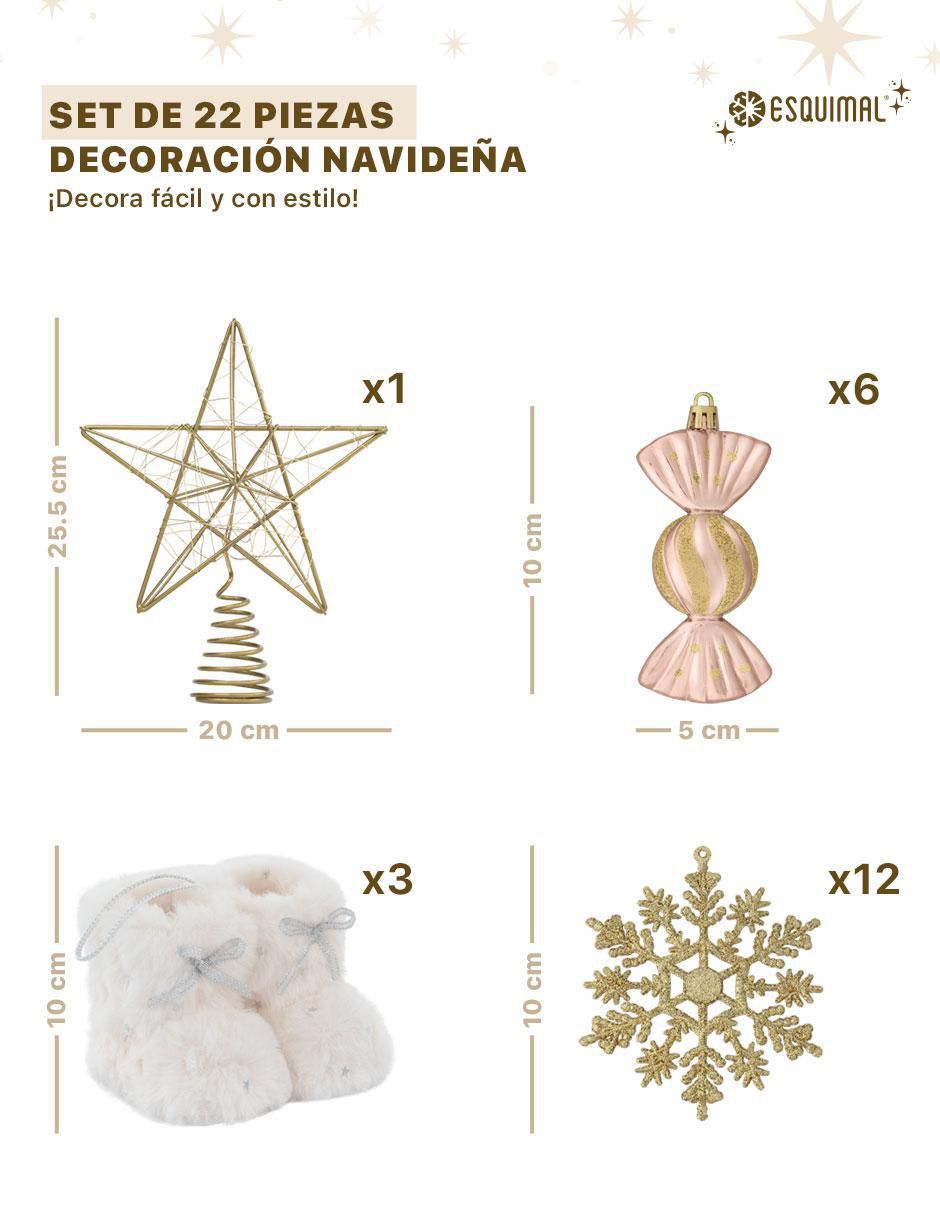 Set de ornamentos diferentes diseños 5