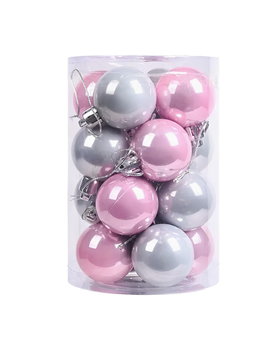 Set de esfera navideña con 16 piezas Set de esfera navideña con 16 piezas
