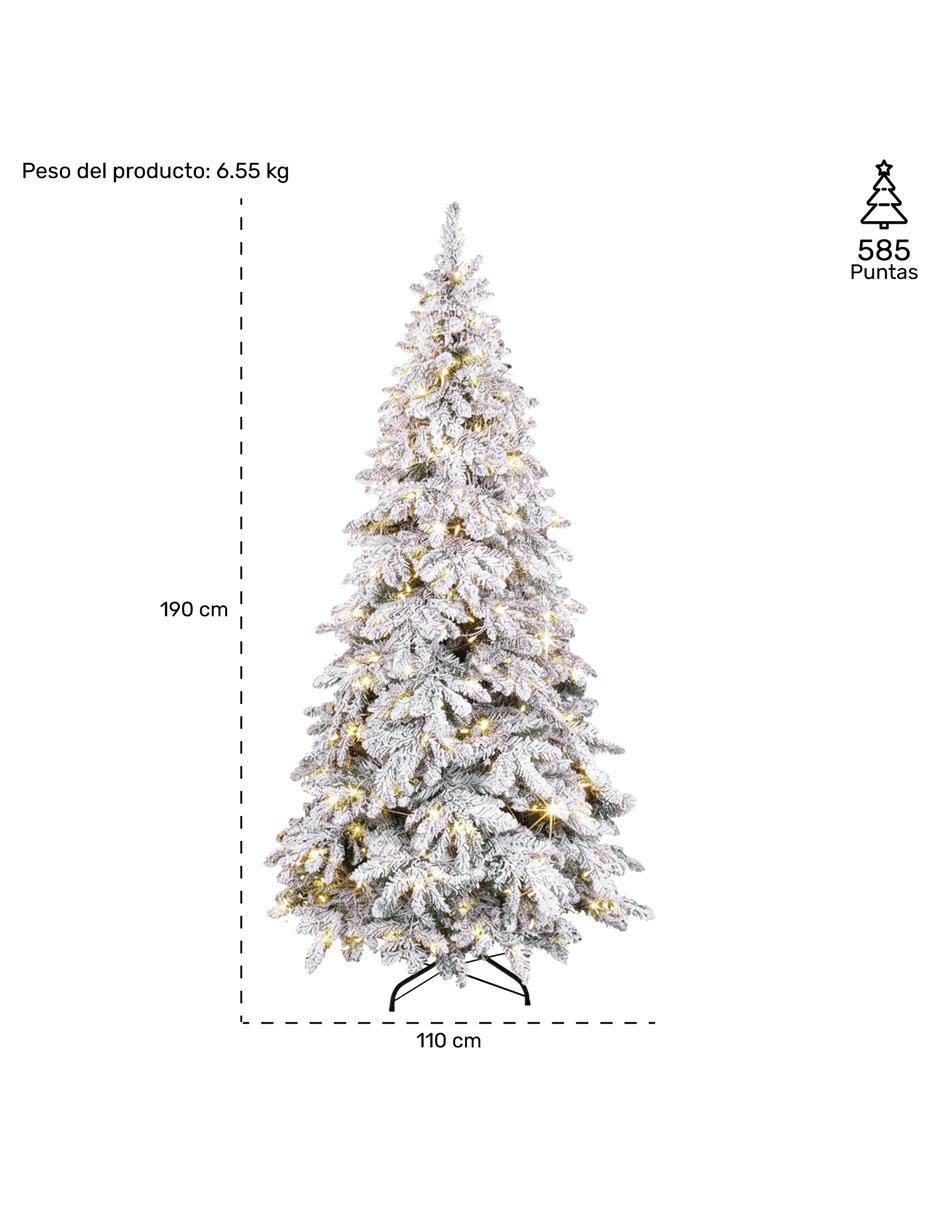 Árbol de navidad con 300 luces 7