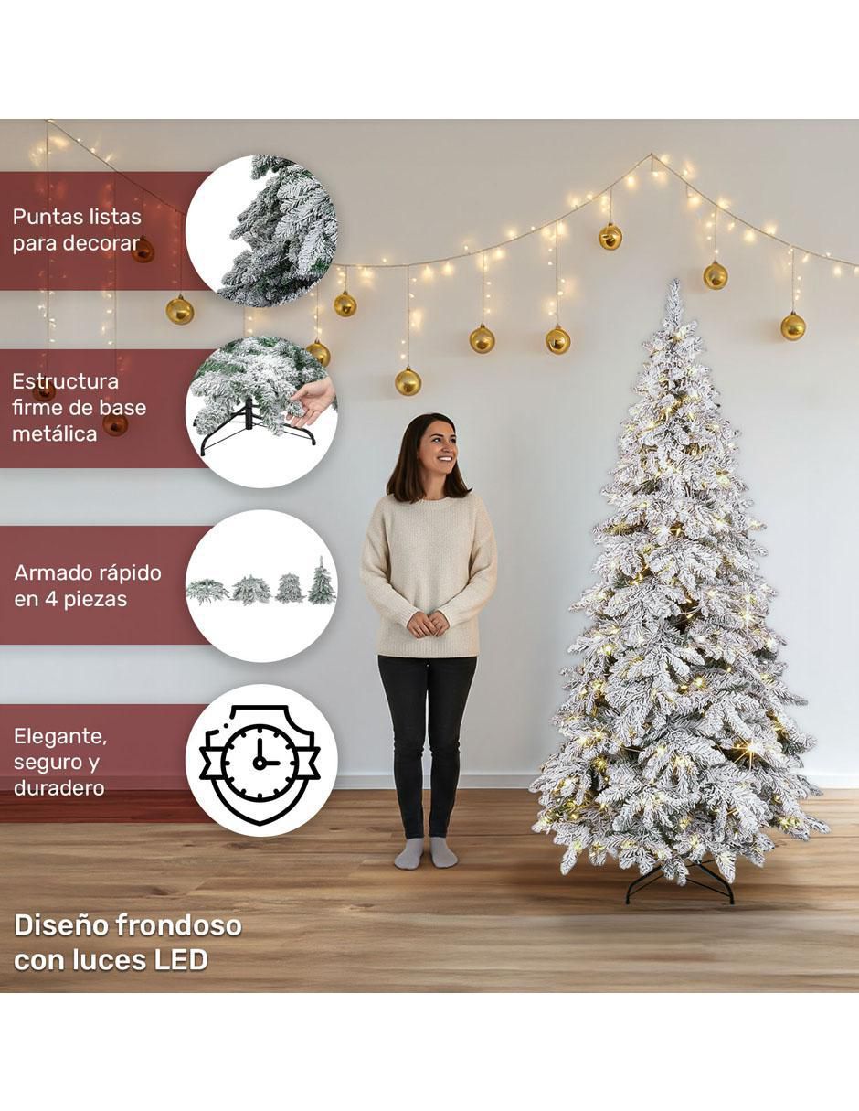 Árbol de navidad con 300 luces 5