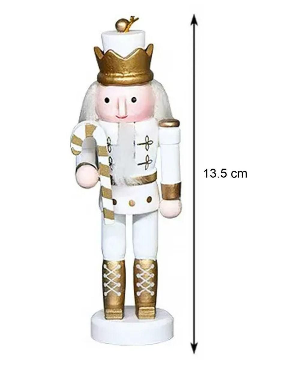 Set de figura decorativa de cascanueces de madera 3