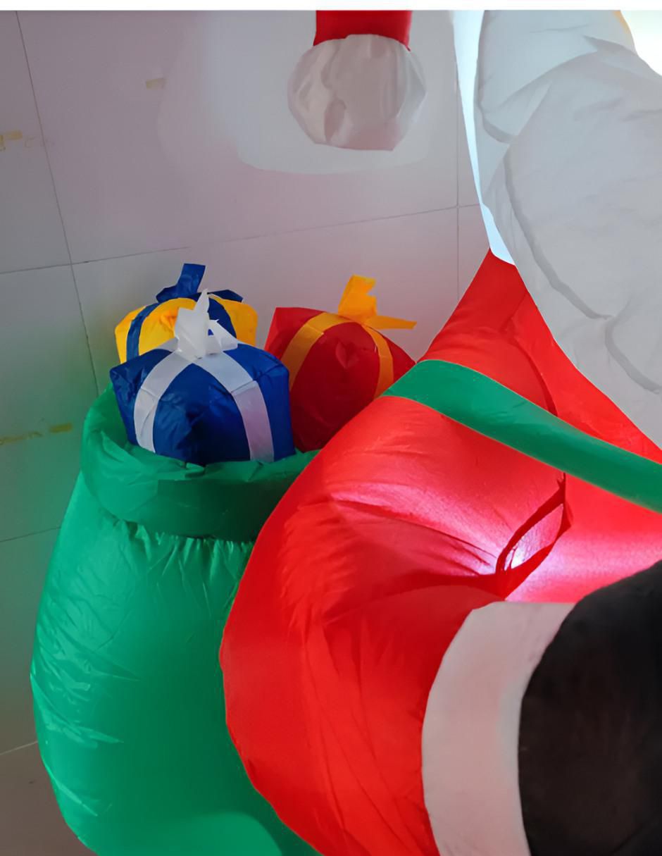 Inflable decorativo forma de Santa Claus Xtellar