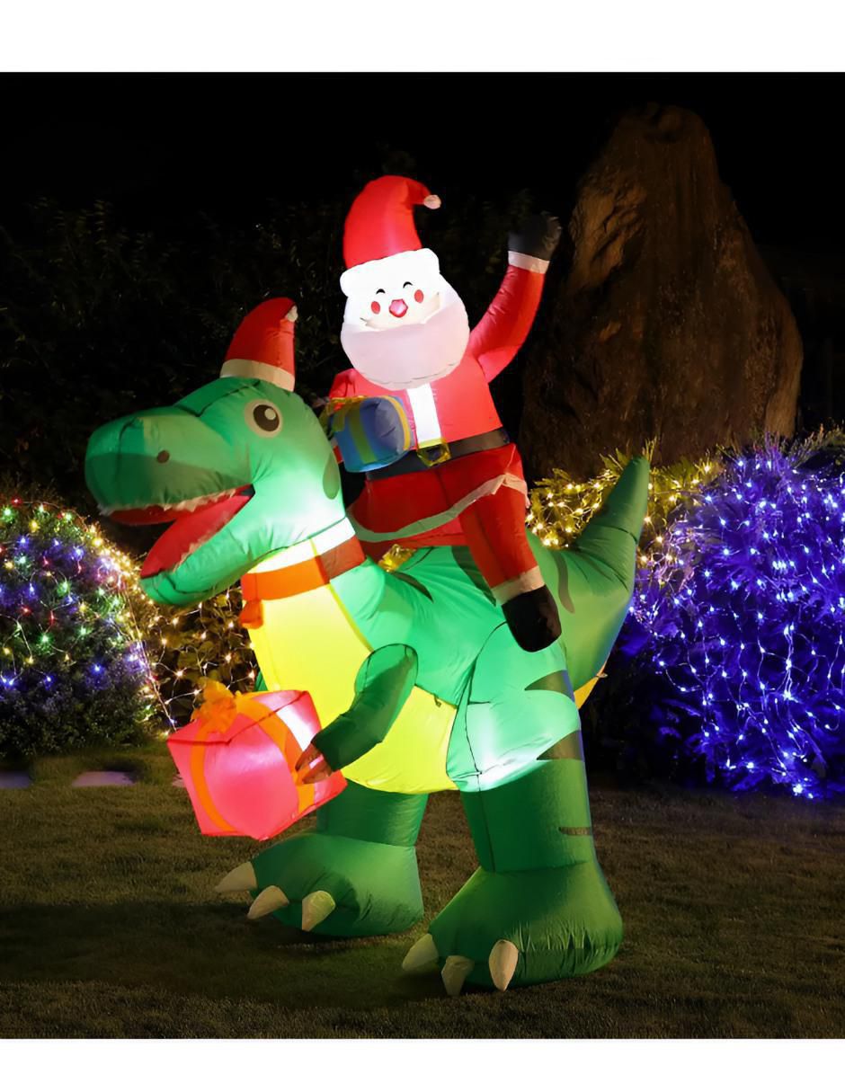 Inflable decorativo forma de Santa Claus 2