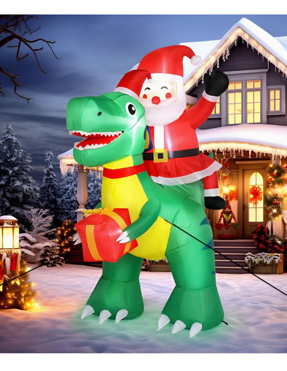 Inflable decorativo forma de Santa Claus 3