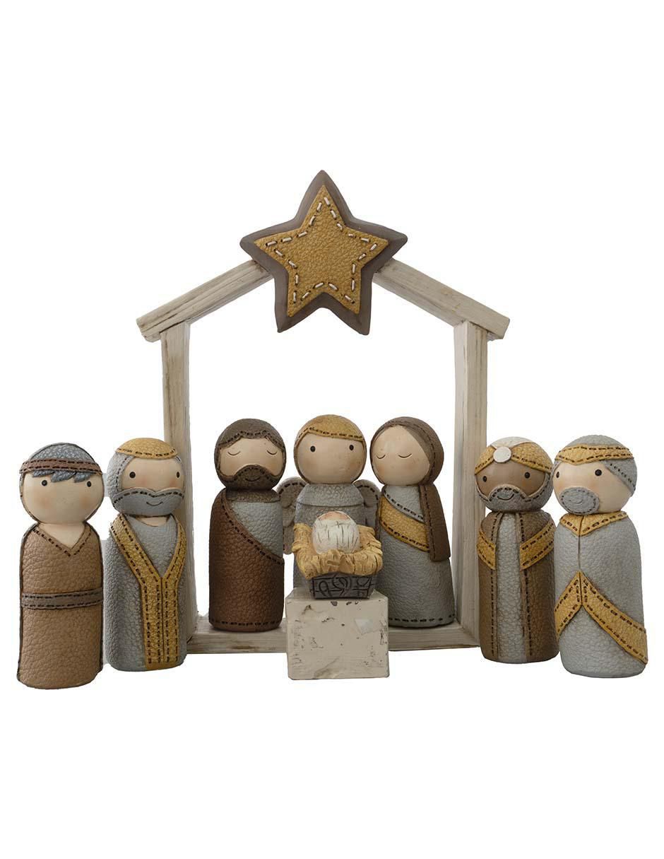 Nacimiento Navidad de resina