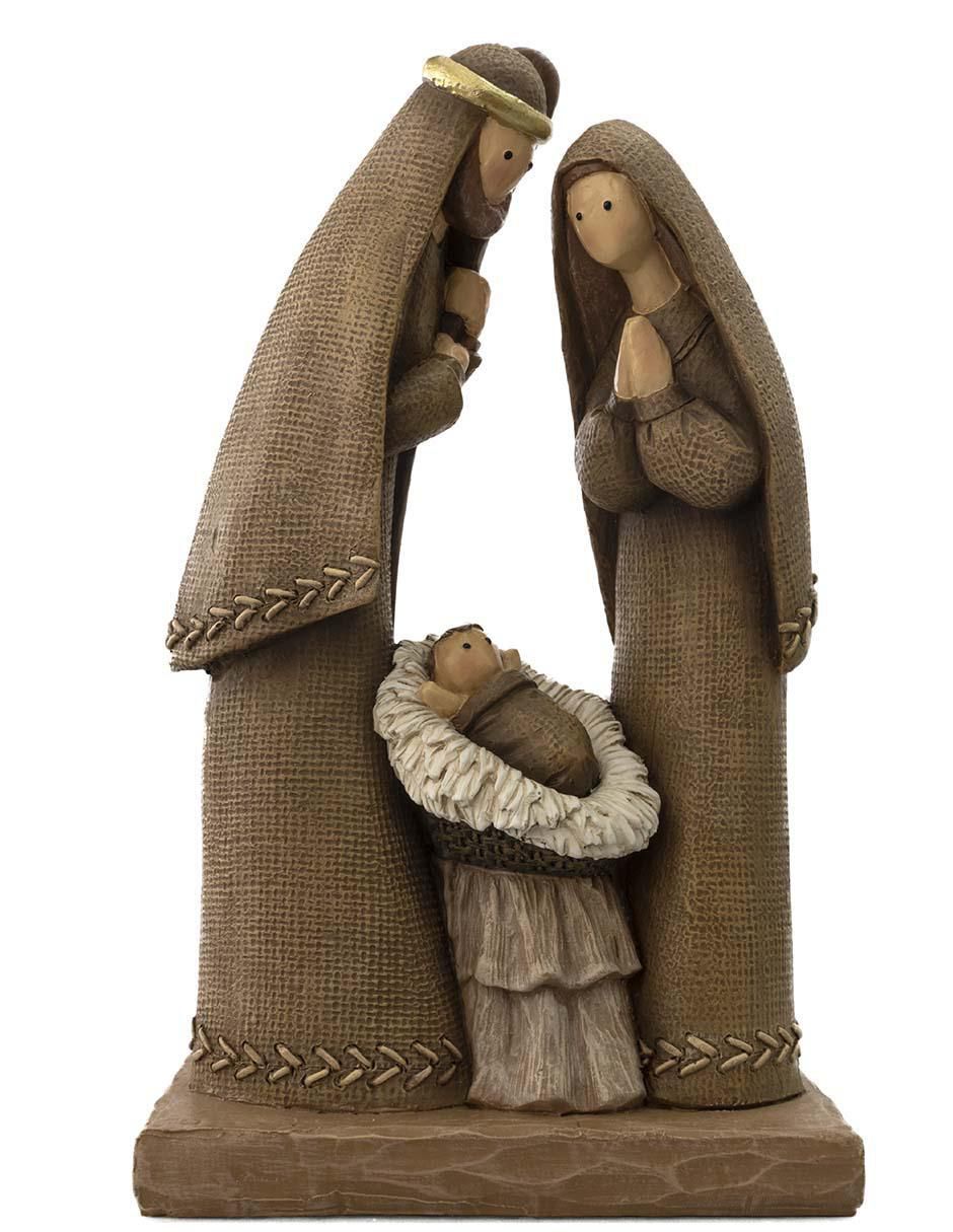 Figura decorativa navideña de resina Figura decorativa navideña de resina