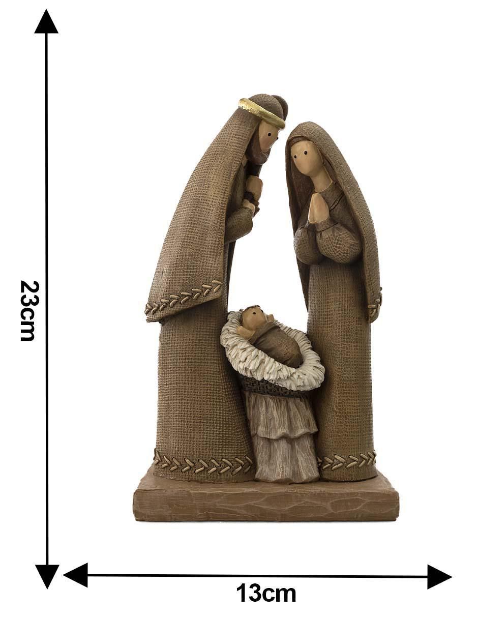 Figura decorativa navideña de resina 5