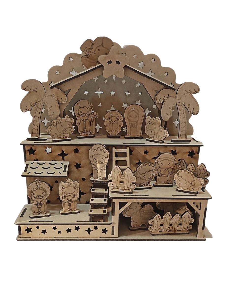 Set figuras decorativas navideñas Set figuras decorativas navideñas