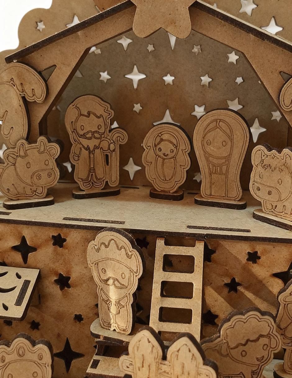 Set figuras decorativas navideñas 2