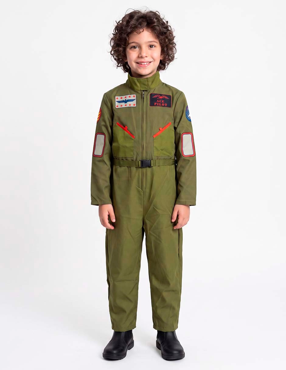 Disfraz de piloto para niño