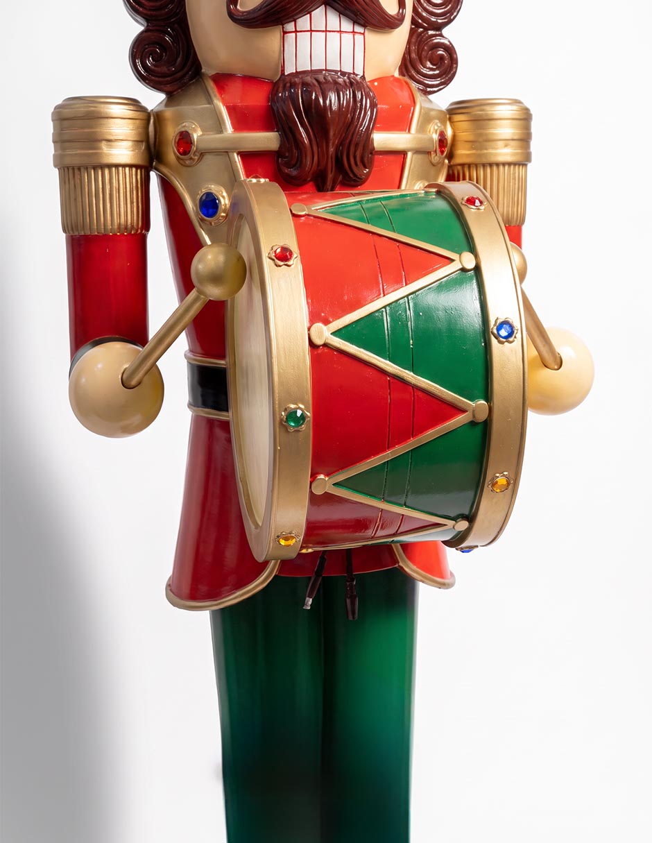 Figura decorativa navideña de cascanueces Figura decorativa navideña de cascanueces