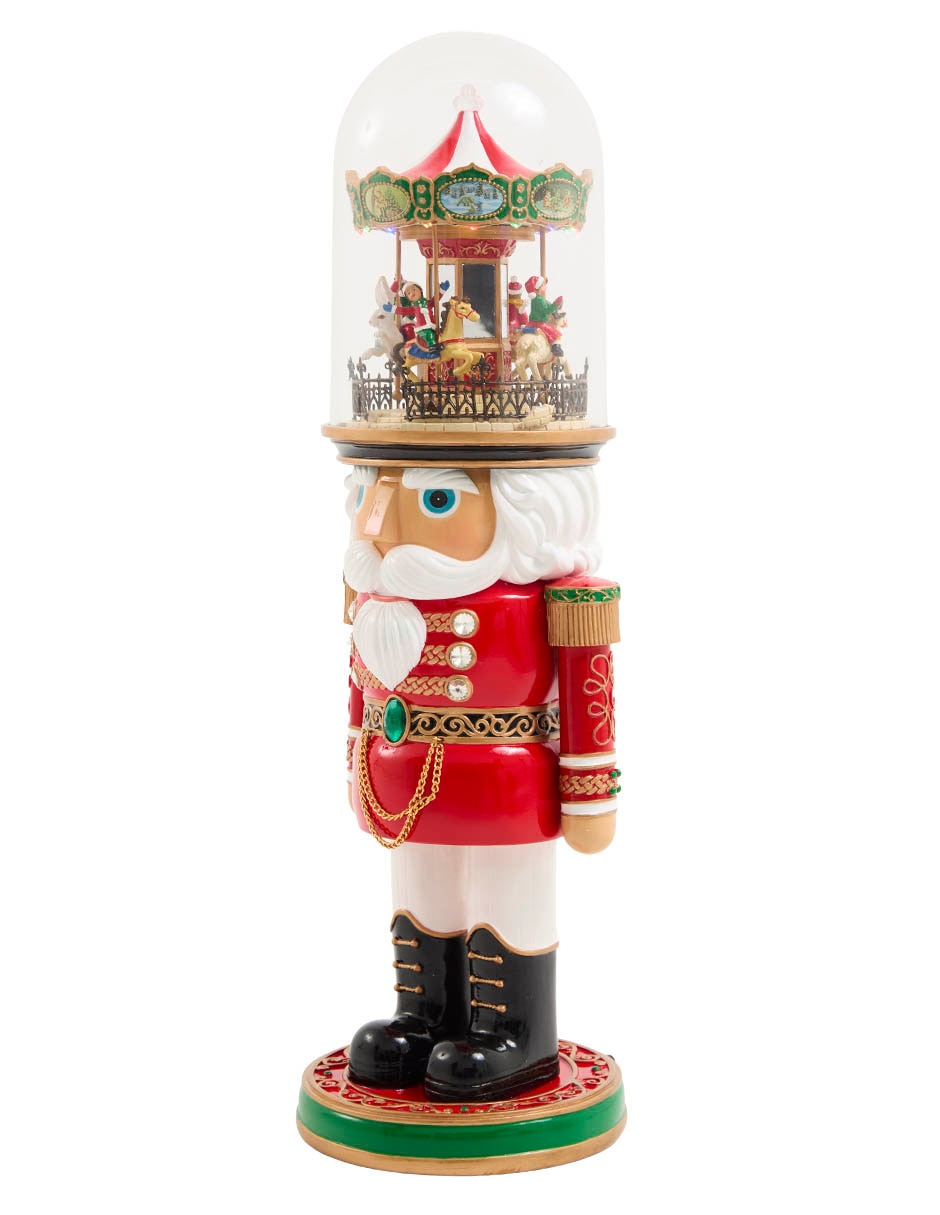Figura decorativa navideña de cascanueces Figura decorativa navideña de cascanueces