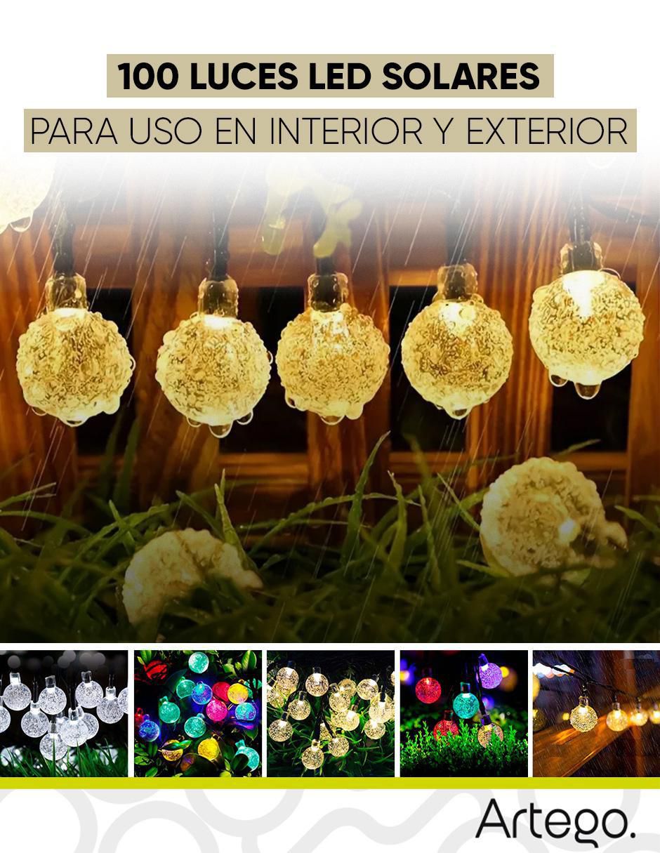 Set luces led con 100 focos 6