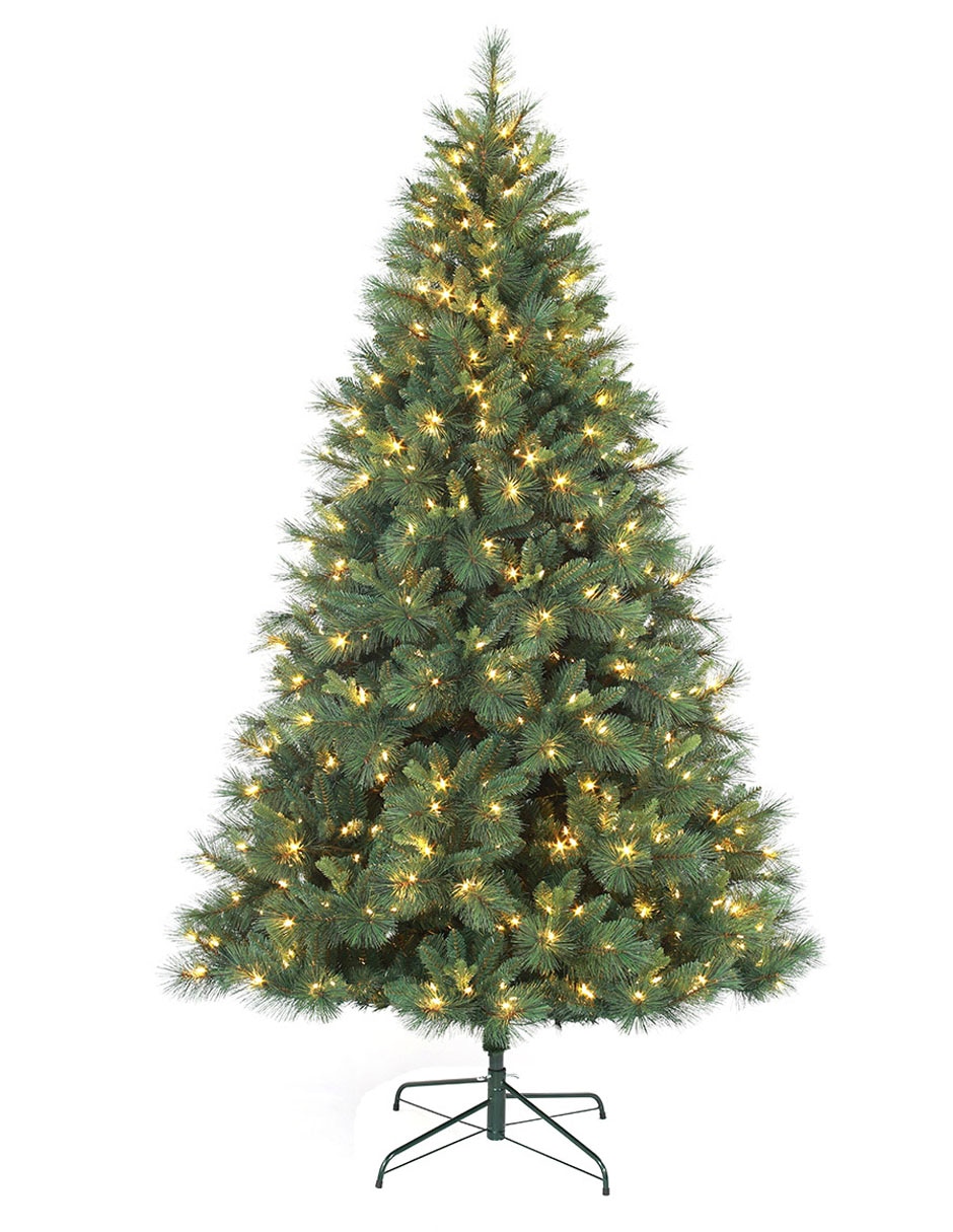 Árbol de navidad con 600 luces