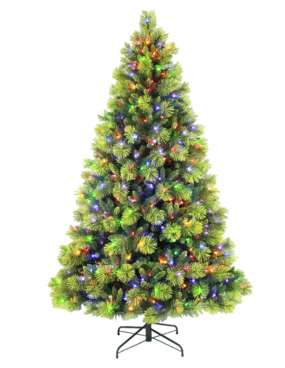 Árbol de navidad con 250 luces 2