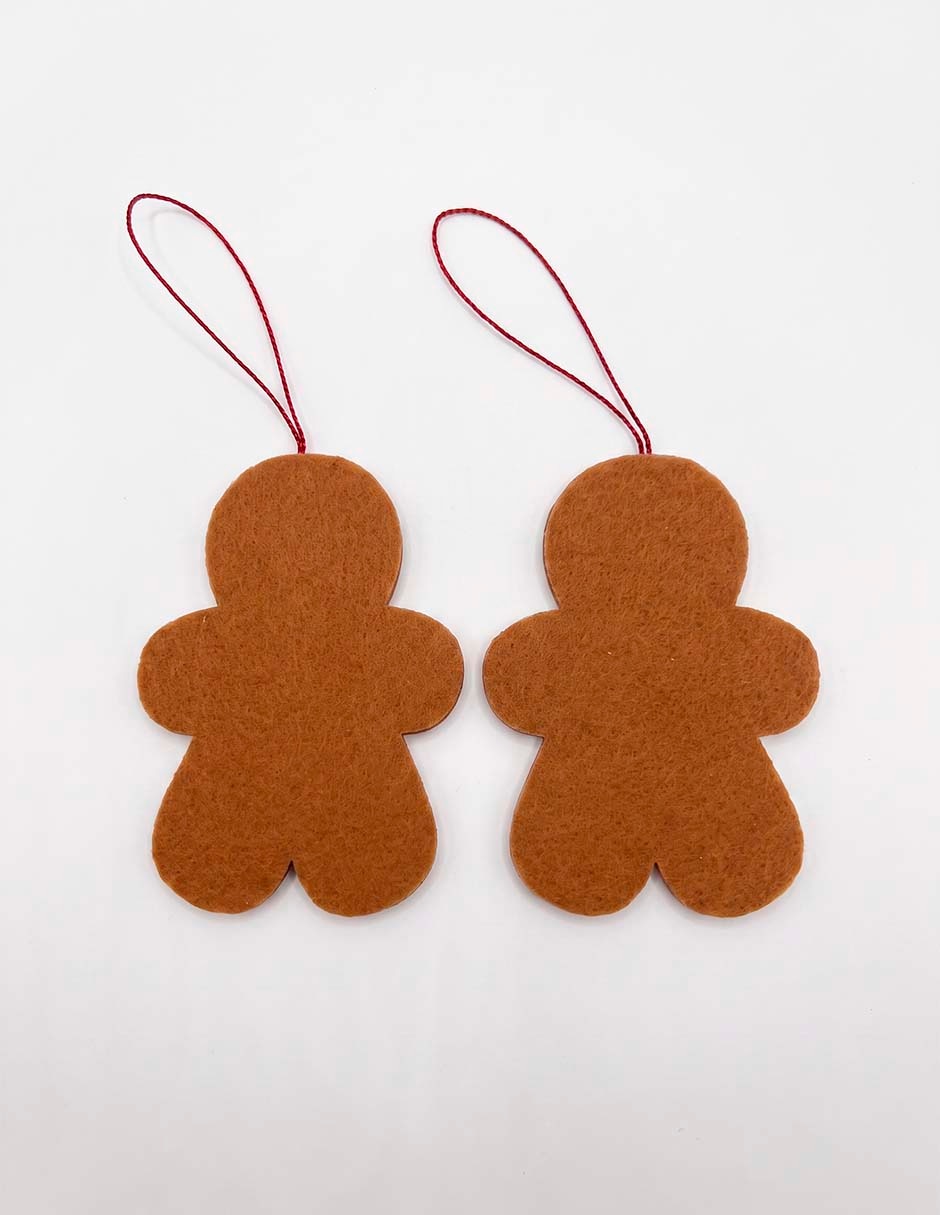 Set de ornamentos galleta de jengibre 3