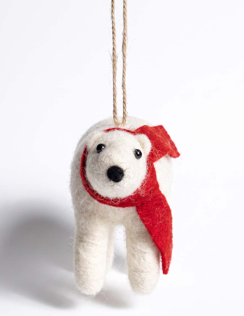 Ornamento navideño oso Ornamento navideño oso