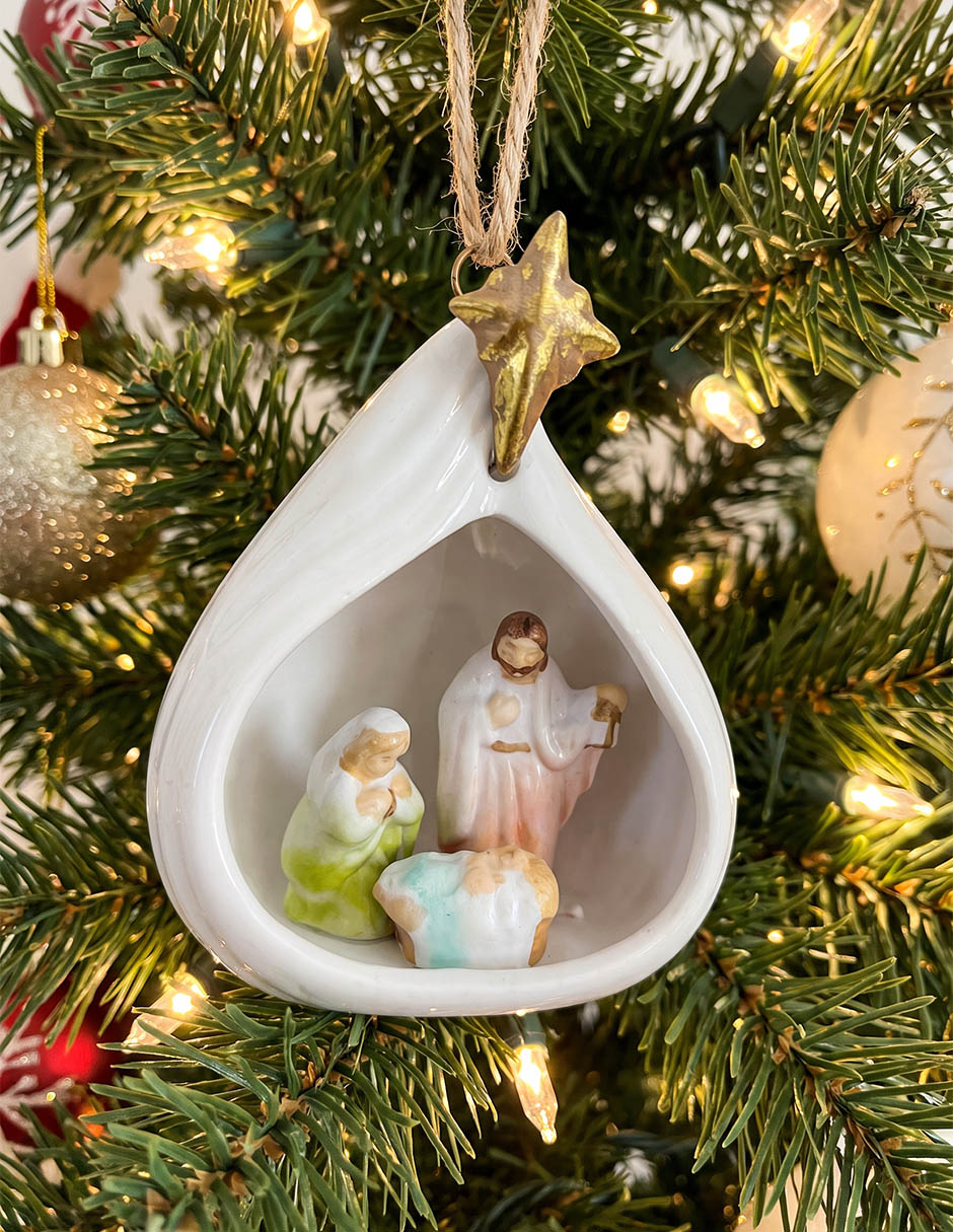 Ornamento navideño nacimiento Ornamento navideño nacimiento