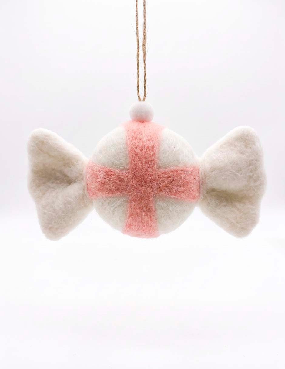 Ornamento navideño caramelo 3