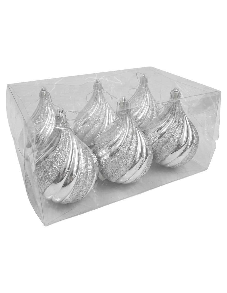 Set ornamento de navidad gota