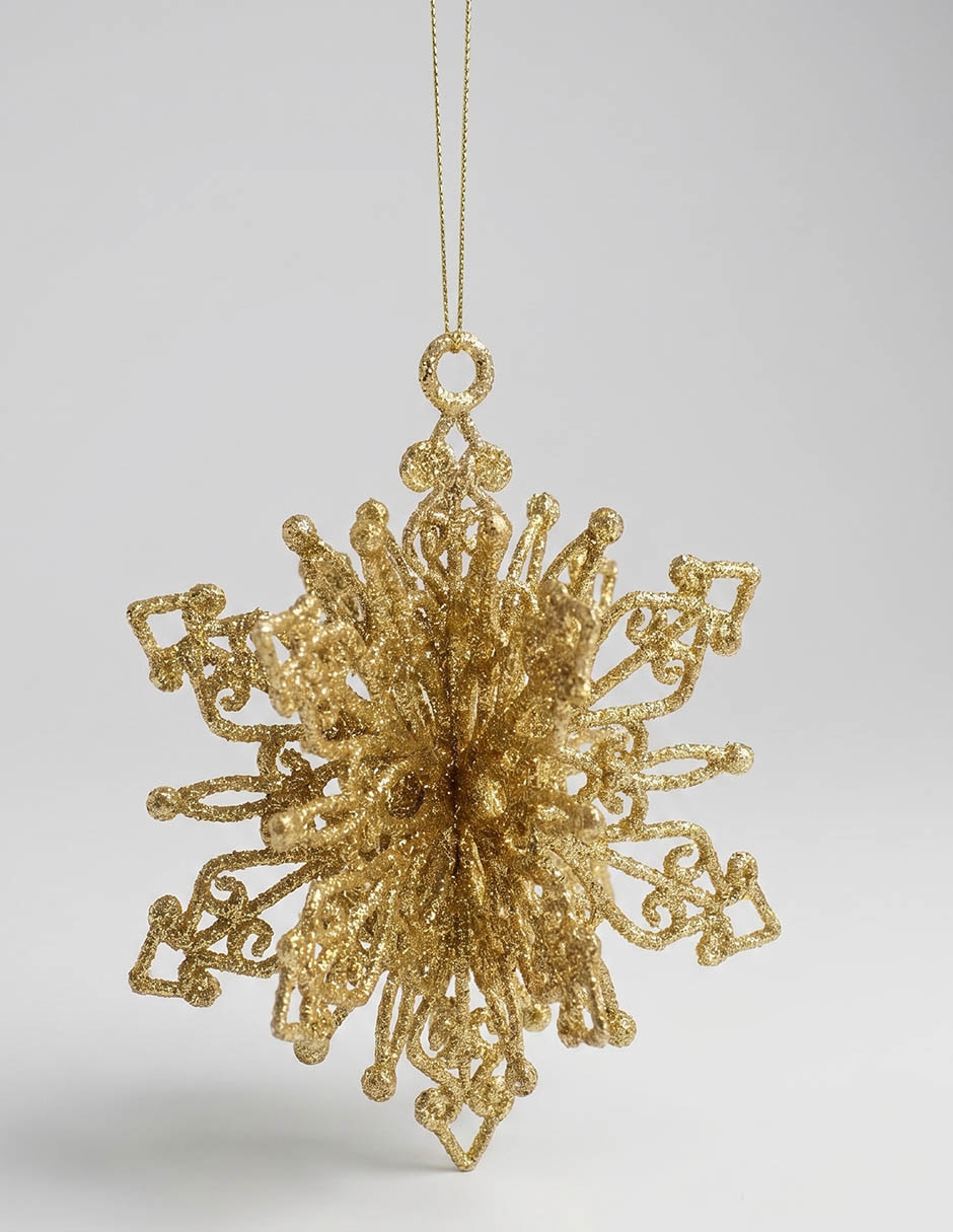Ornamento de navidad copo de nieve