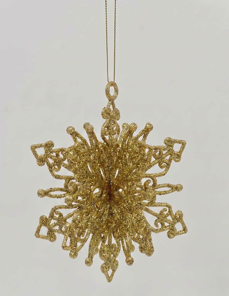 Ornamento de navidad copo de nieve 2