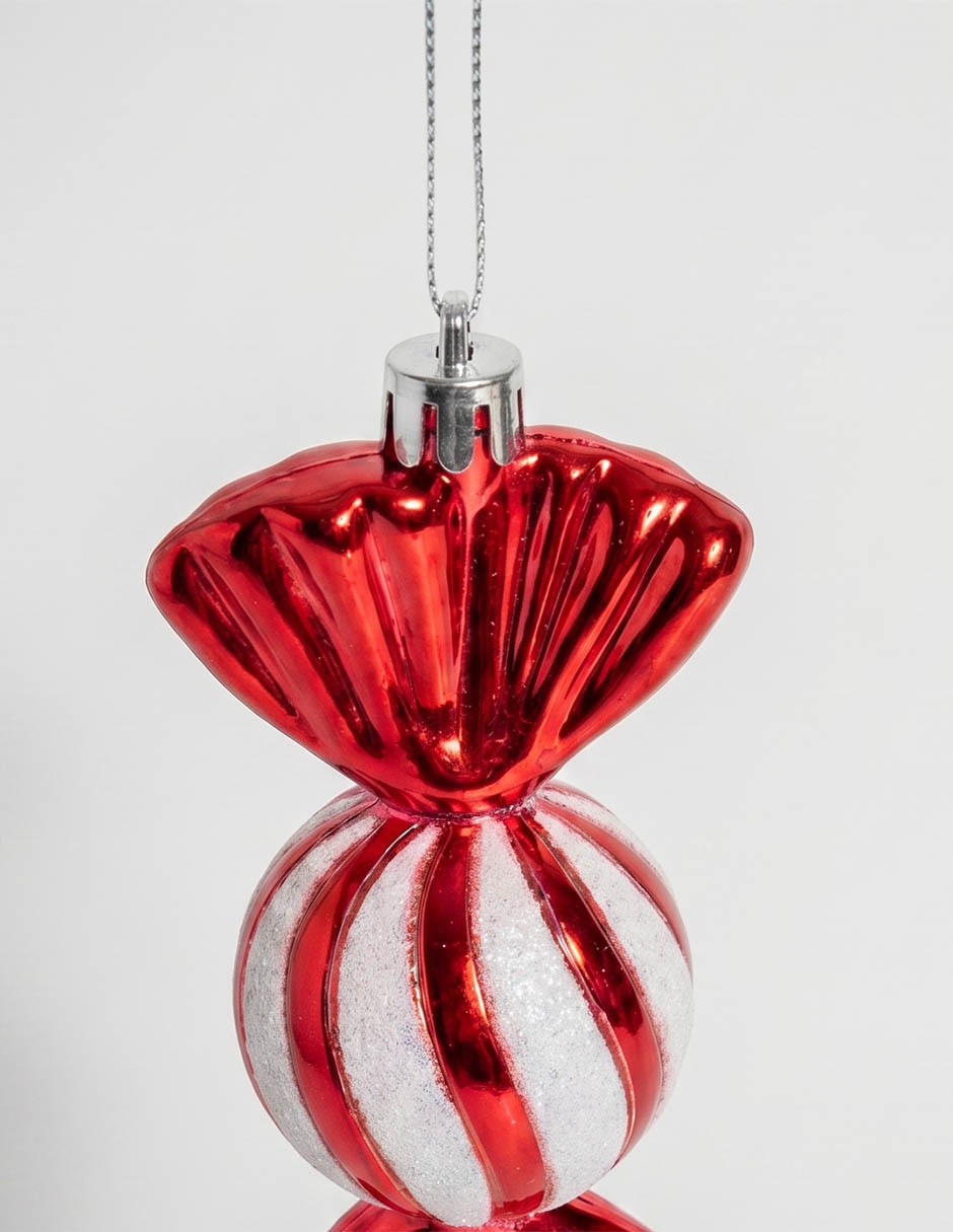 Ornamento de navidad de caramelo 2