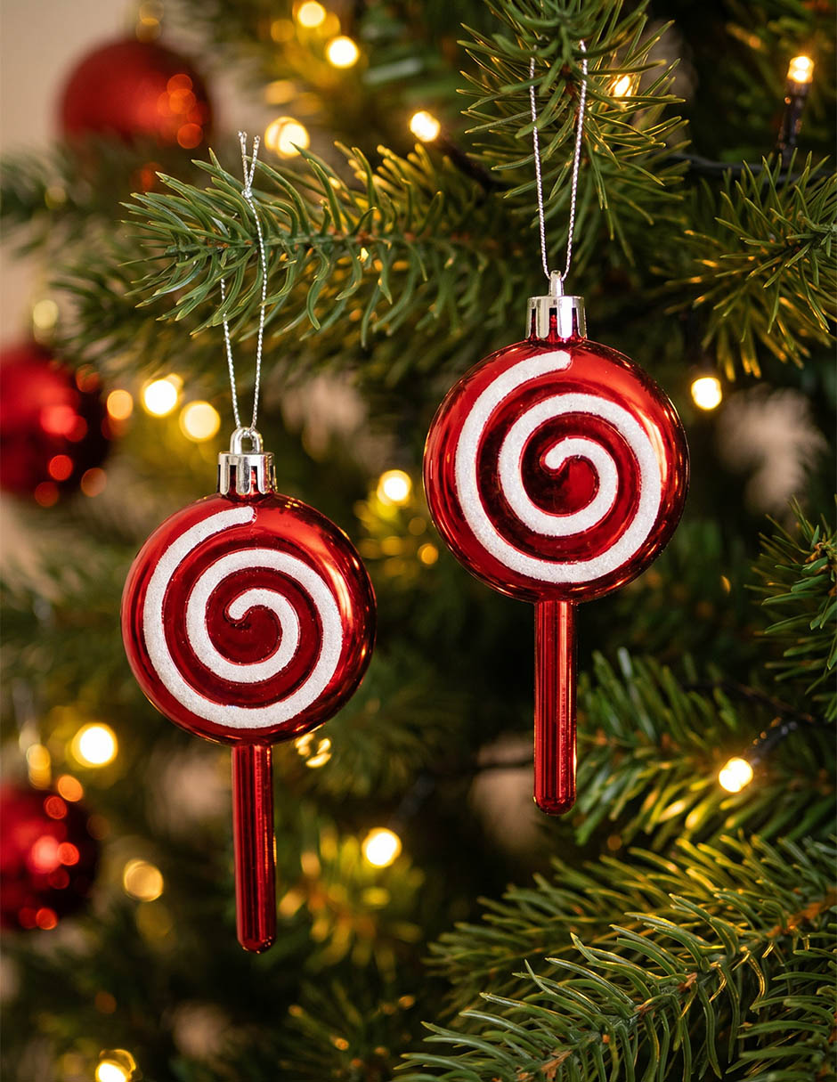 Set ornamento de navidad paletas 4