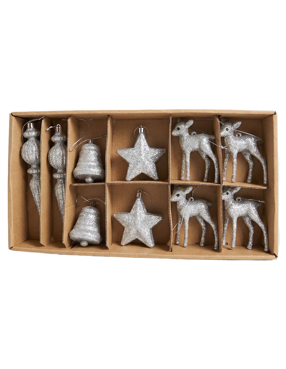 Set ornamento de navidad