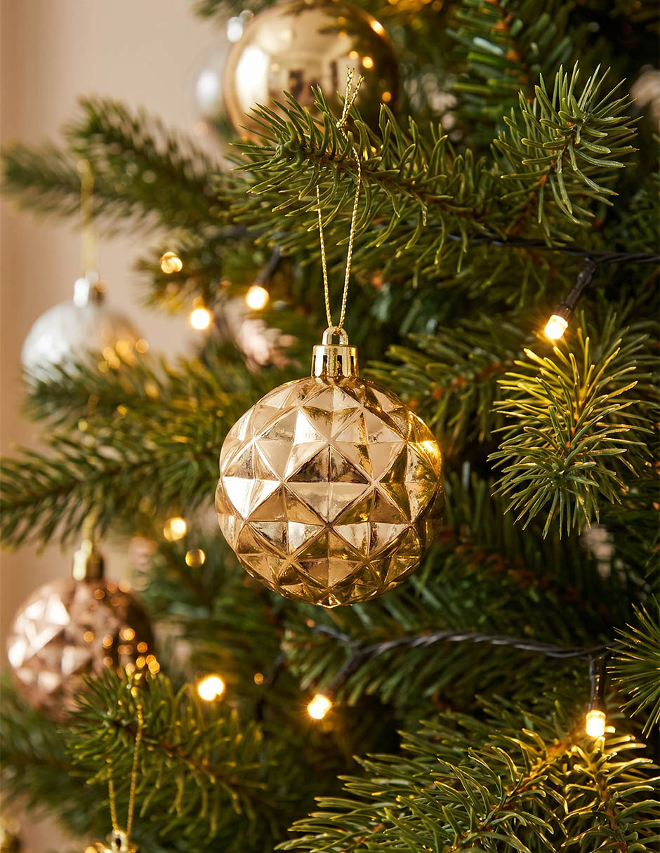 Set de ornamentos navideños