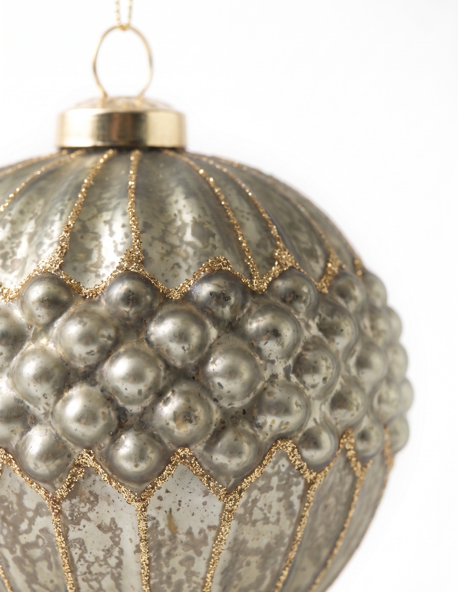 Ornamento navideño Metallic 3