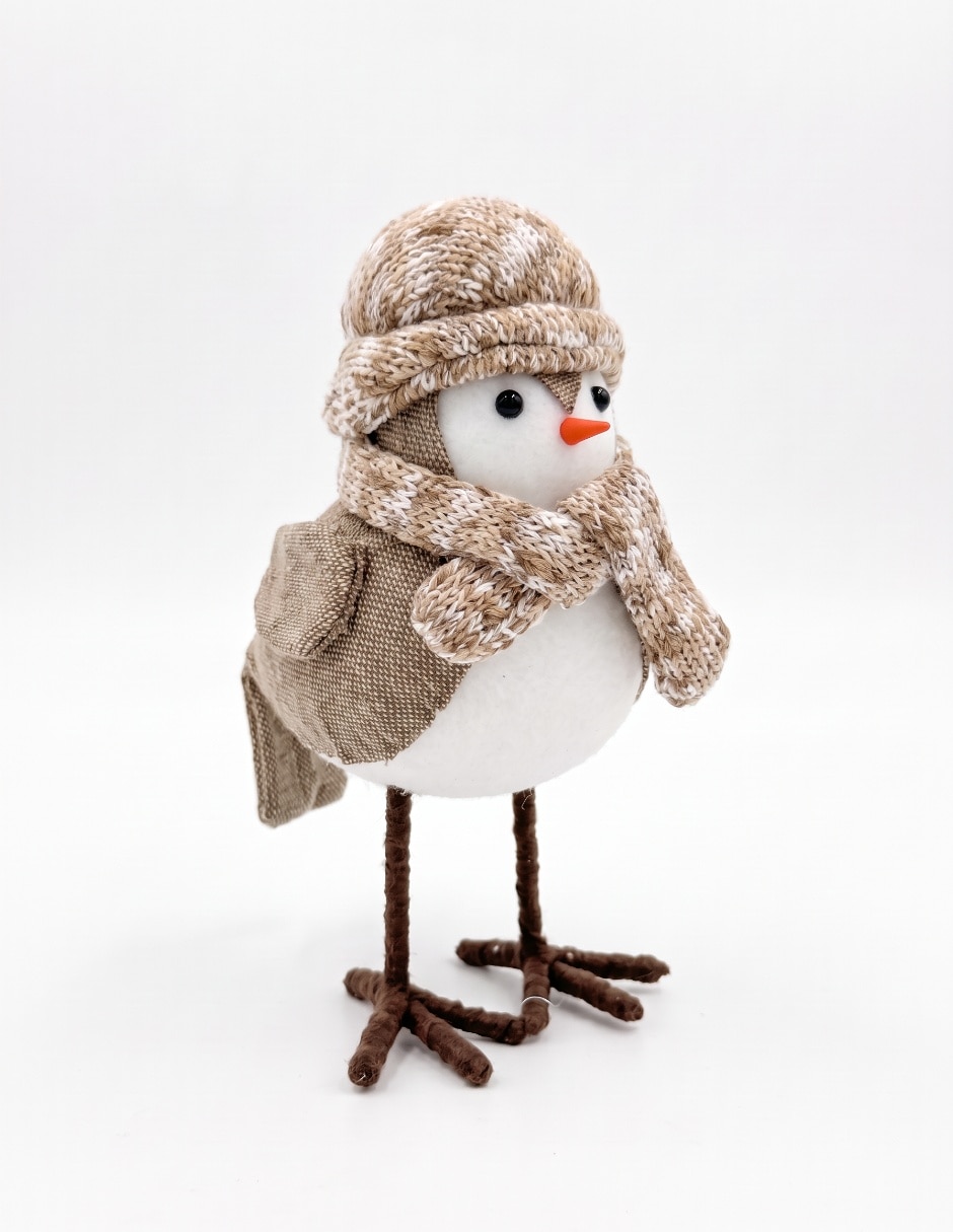 Figura decorativa navideña de pájaro Christmmas Spirit 2
