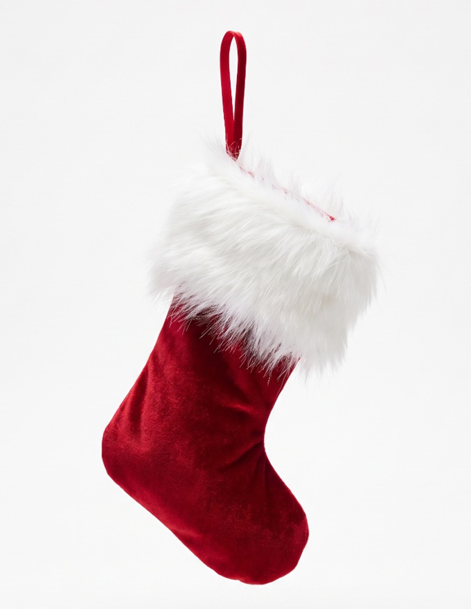 Ornamento navideño bota