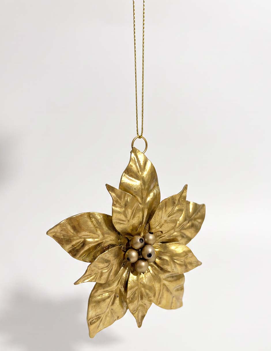 Ornamento navideño nochebuena christmas spirit
