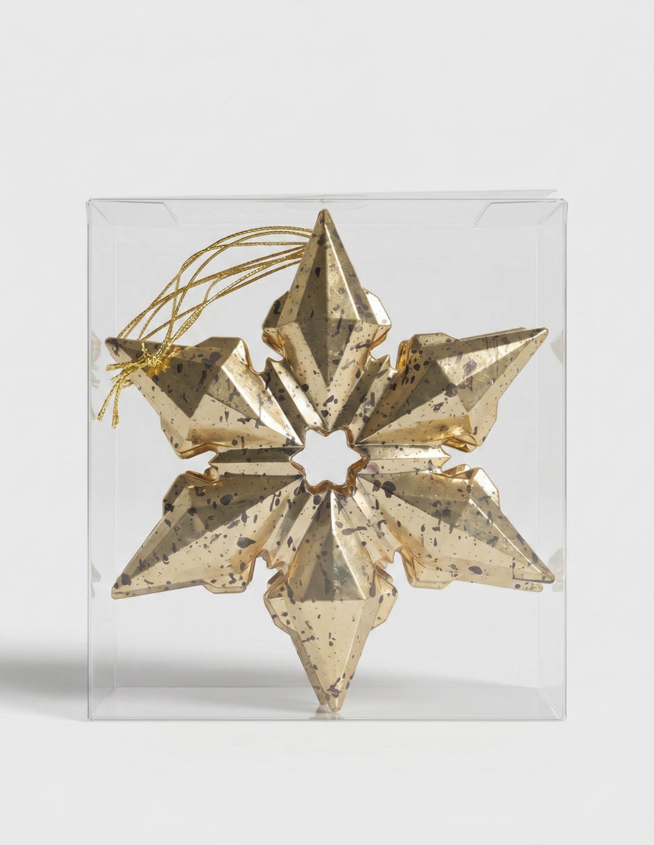 Set ornamentos de navidad estrellas 3