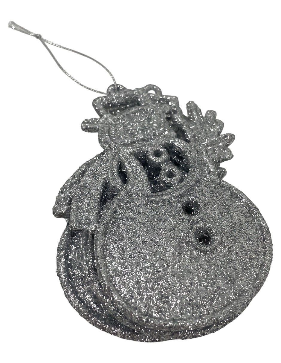 Ornamento de navidad muñecos de nieve 3