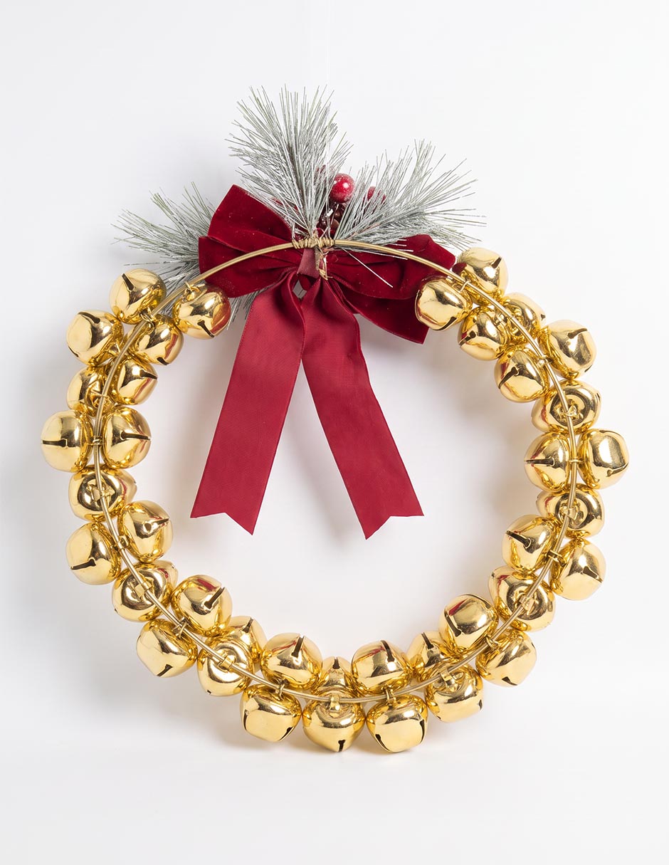 Ornamento navideño de cascabel 3