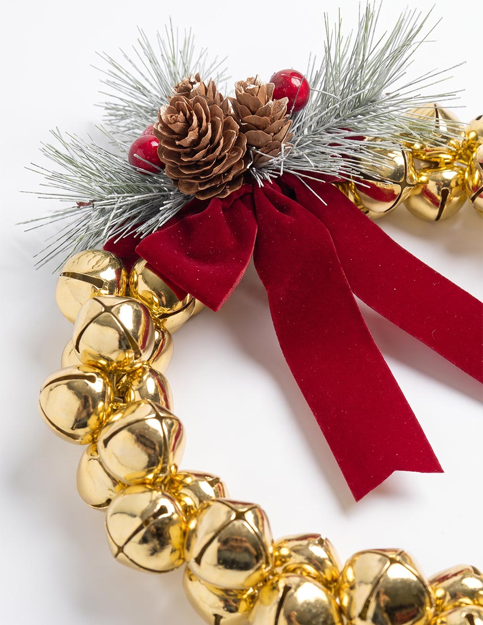 Ornamento navideño de cascabel 2