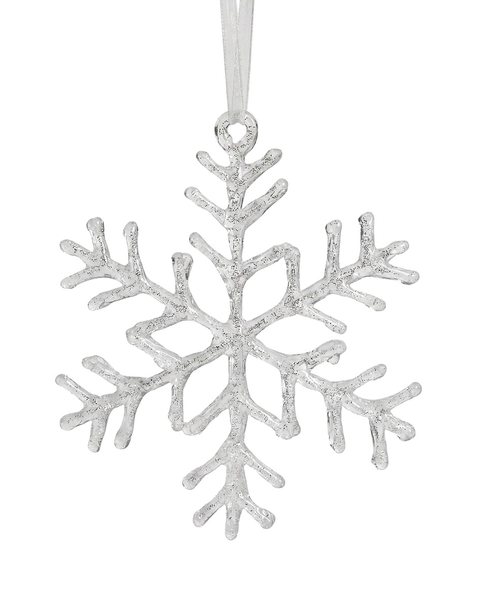 Ornamento Navidad copo de nieve