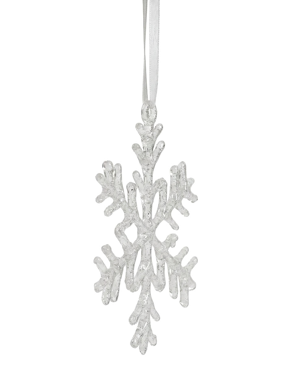 Ornamento Navidad copo de nieve 3