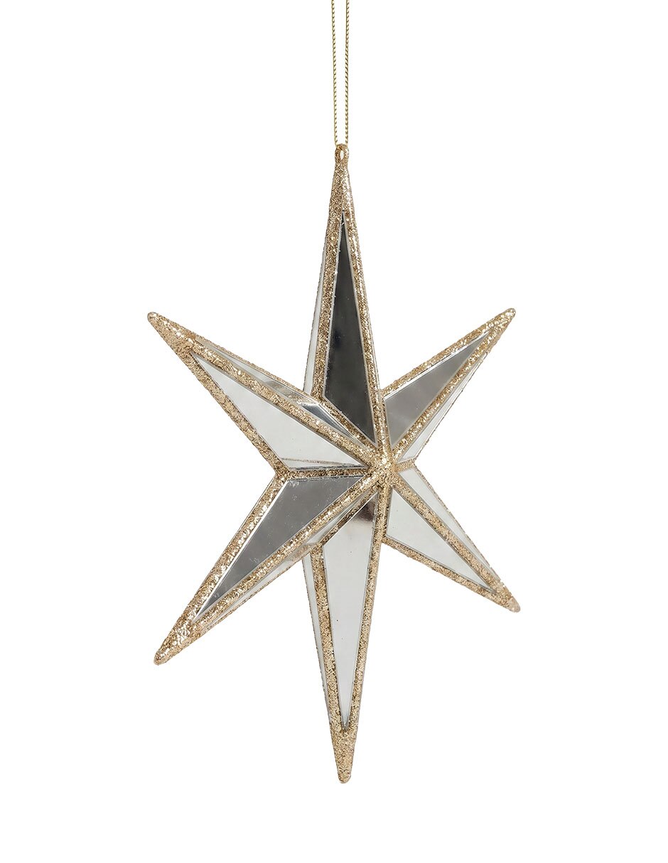 Ornamento Navidad estrella 2