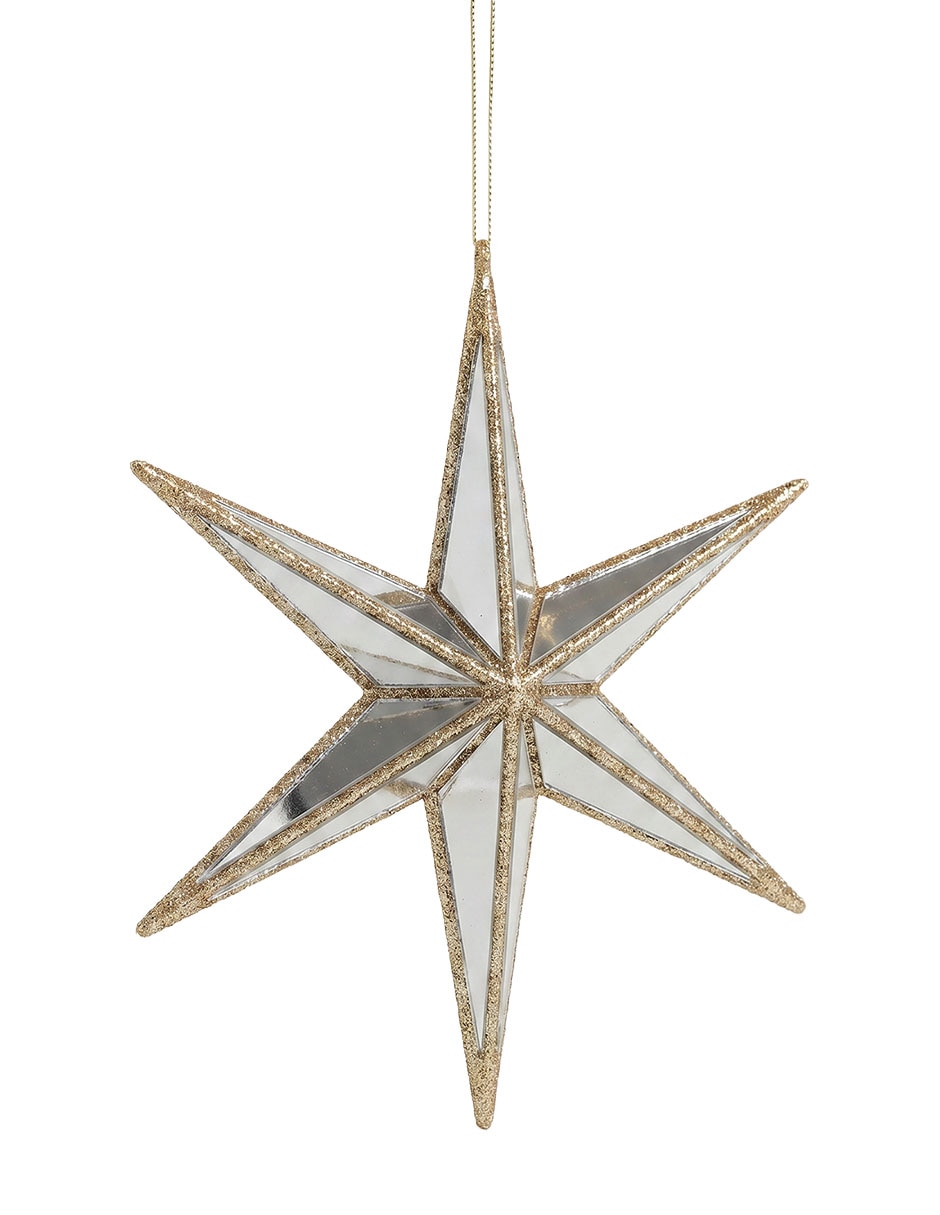Ornamento Navidad estrella 3