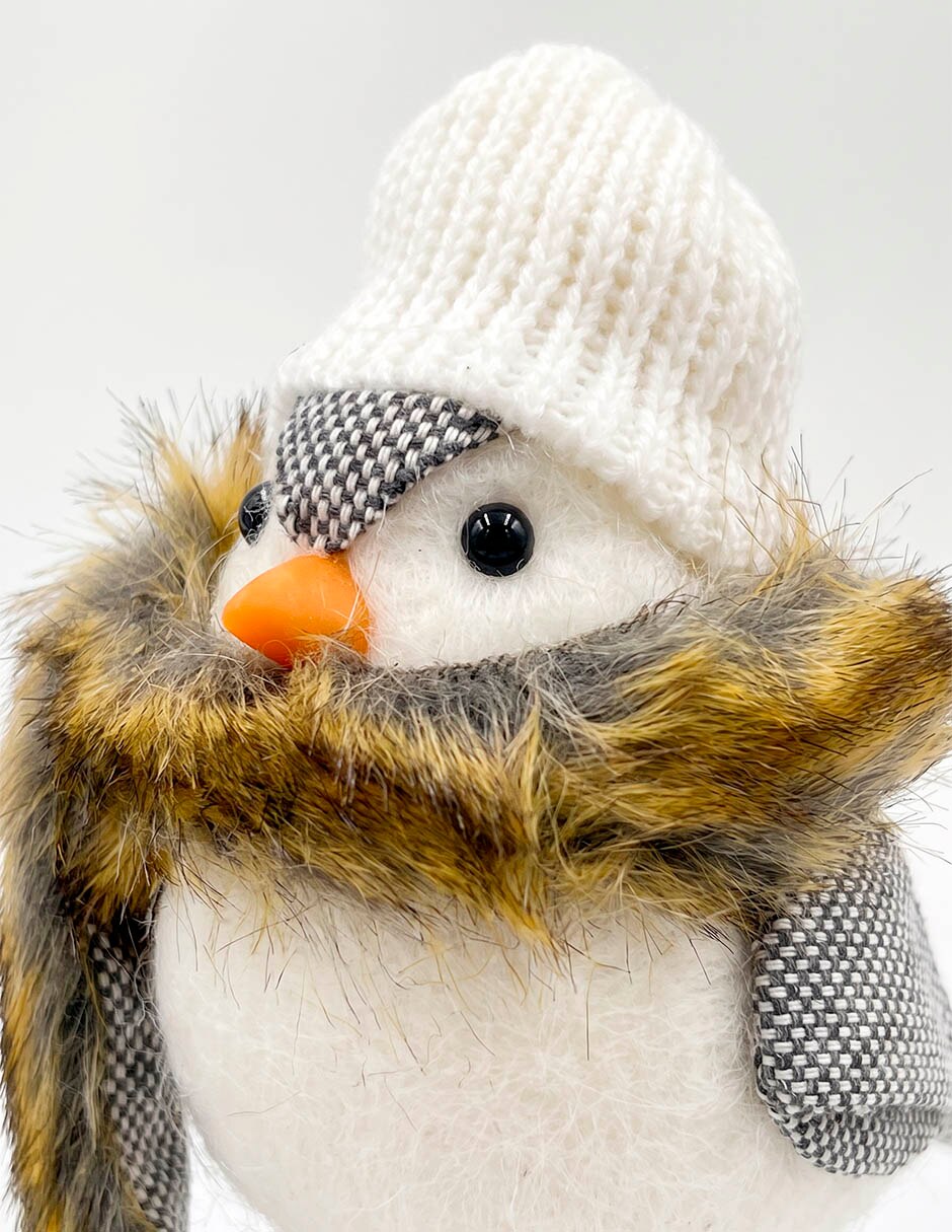 Figura decorativa navidad de pajaro 2