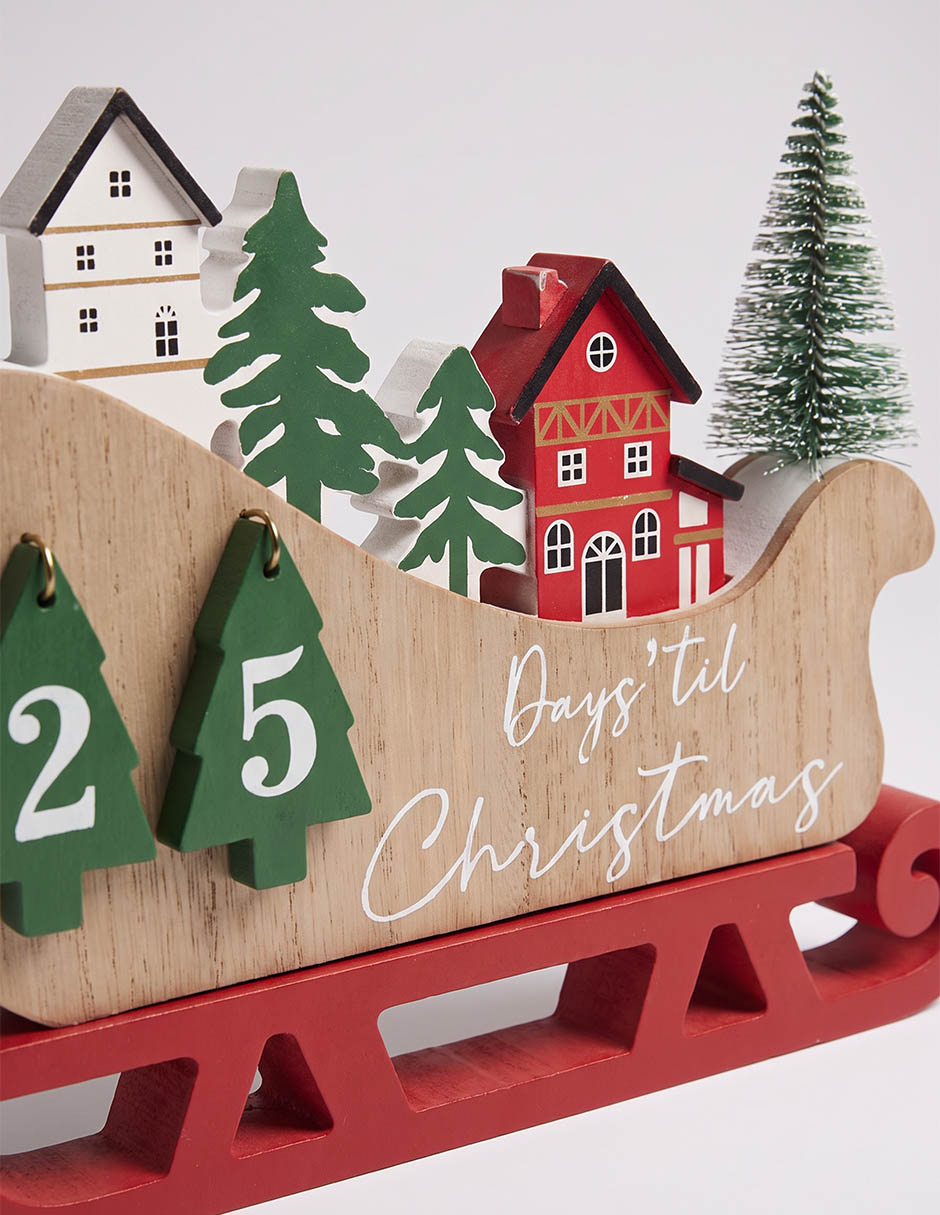 Calendario de cuenta regresiva navideño 2